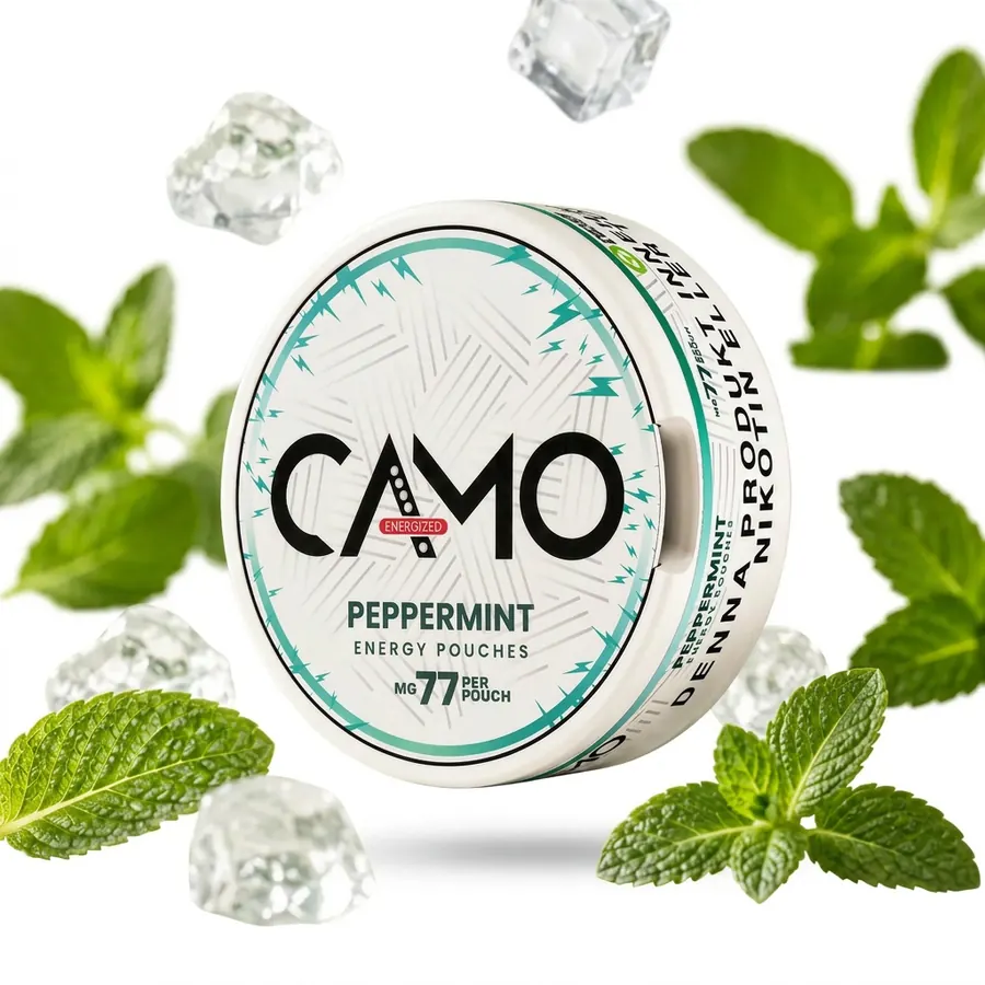 CAMO CAMO Peppermint — kofeinové sáčky